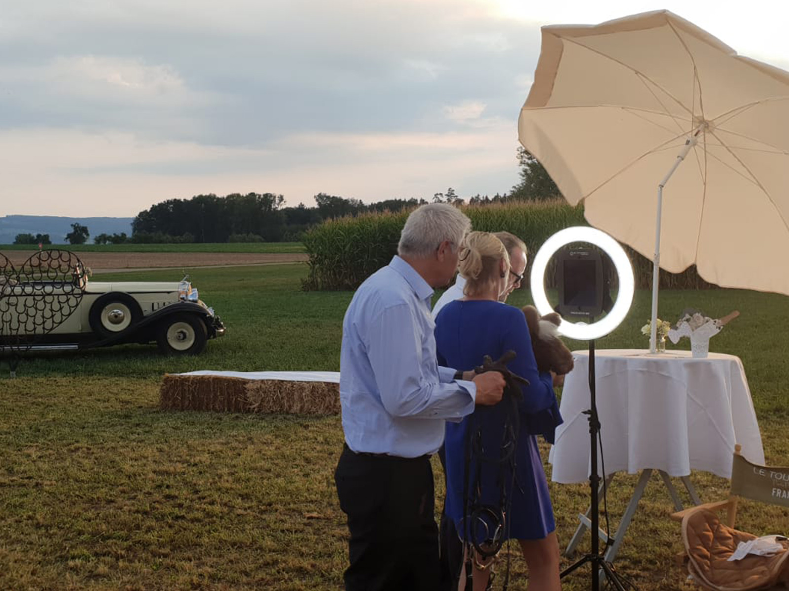 Fotobox von Dolder - gesehen an einer Hochzeit im 2020